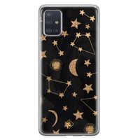 Samsung Galaxy A71 siliconen hoesje - Counting the stars Samsung Galaxy A71 siliconen hoesje - Counting the stars
