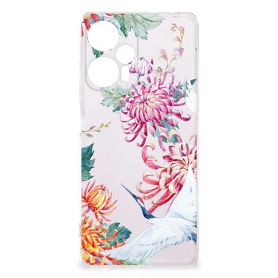 Xiaomi Poco F5 | TPU Hoesje | Bird Flowers