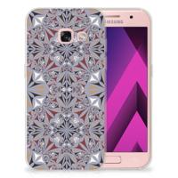 Samsung Galaxy A3 2017 | TPU | Siliconen hoesje | Flower Tiles