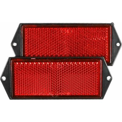 Benson Reflector - set 2x - rood - schroefbevestiging - 100 x 40 mm