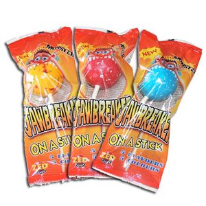 Zed Candy Zed Candy - Monster Jawbreaker On Stick 1x (Halal)