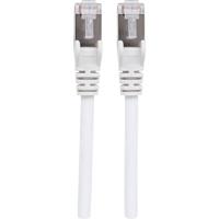 Intellinet 741910 RJ45 Netwerkkabel, patchkabel CAT 6a (losse kabel CAT 7) S/FTP 7.50 m Wit Halogeenvrij 1 stuk(s)