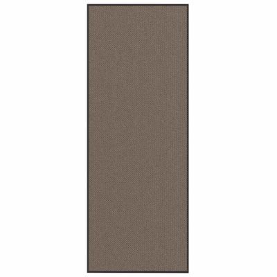 Deurmat 115x300 cm bruin