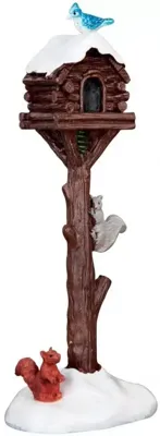 Lemax rustic birdhouse raid kerstdorp accessoire Vail Village 2016