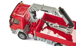 SIKU Super - Mercedes artigo met kraan modelvoertuig
