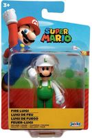 Super Mario Mini Action Figure - Fire Luigi
