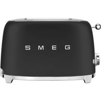 SMEG TSF01BLMEU Broodrooster 50's Style - Mat Zwart