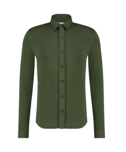 Purewhite Essential Overhemd Heren Groen - Maat XS - Kleur: Groen | Soccerfanshop