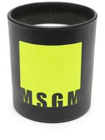 MSGM bougie citronnelle à logo imprimé (250g) - Noir