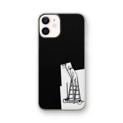 Musketon Painter: iPhone 12 mini Transparant Hoesje