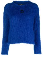 ETRO pull à logo brodé - Bleu