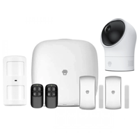 Chuango LTE-400 Alarm Systeem - Geschikt voor WiFi & 4G SIM-kaart - Inclusief Camera PT-300Q