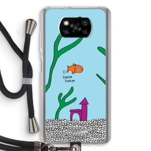 Aquarium: Xiaomi Poco X3 NFC Transparant Hoesje met koord