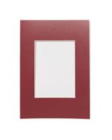 HEMA Passe-partout A4 21x29.7cm papier strepen (bordeauxrood)