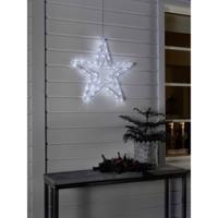 Konstsmide 4471-203 Acryl figuur Energielabel: G (A - G) Ster Neutraalwit LED Transparant