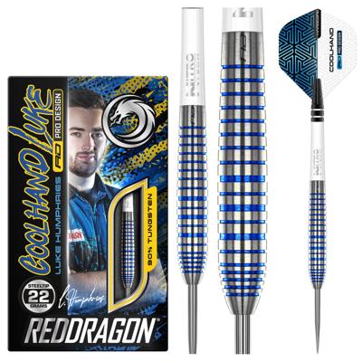 Red Dragon Luke Humphries TX3 Cool Blue