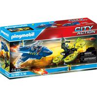 PLAYMOBIL City Action Politiejet Drone-achtervolging 70780