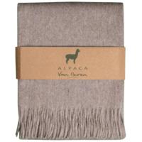 Alpaca Plaid - Beige - 200x150cm - Nieuw!