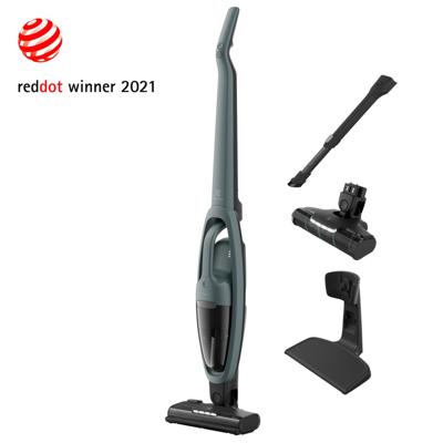 Electrolux ES52C212XN steelstofzuiger & elektrische bezem Batterij/Accu Droog Cyclonisch, Stof/Weefsel, Schuim Zakloos 0,5 l 0 W Groen