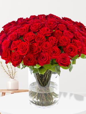 50 rode rozen - XL rozen - Red Naomi
