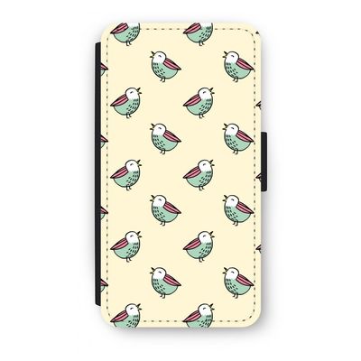 Vogeltjes: iPhone XS Flip Hoesje