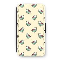 Vogeltjes: iPhone XS Flip Hoesje