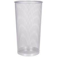 Q-CONNECT parapluhouder, 22,6 liter, metaal, zilver