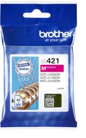 Inktcartridge brother lc-421m rood | 5 stuks