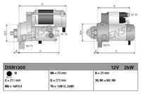 Startmotor DSN1300