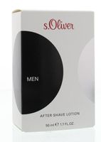 Man aftershave lotion splash - thumbnail