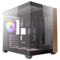 Antec CX800 Wood Midi-tower Gaming-behuizing Zwart, Hout Stoffilter Antec CX800 Wood Midi-tower Gaming-behuizing Zwart, Hout Stoffilter