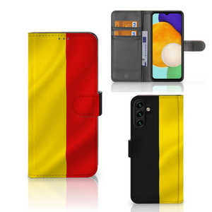 Samsung Galaxy A04s | Samsung Galaxy A13 5G Bookstyle Case Belgische Vlag