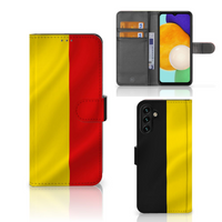 Samsung Galaxy A04s | Samsung Galaxy A13 5G Bookstyle Case Belgische Vlag - thumbnail