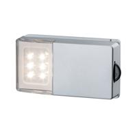 Paulmann SnapLED LED-kastlamp met glijschakelaar LED LED vast ingebouwd 0.33 W Warmwit Zilver