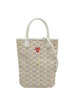Goyard Pre-Owned 2022 Goyardine Claire Voie Poitiers handtas - Wit - thumbnail