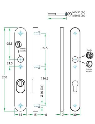 Kruk/kruk paar PRIO SKG*** rvs mat PC92 LS