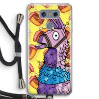 Loot Burger: LG G6 Transparant Hoesje met koord
