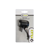 Falkx led koplamp e-bike met lichtkabel en reflector 30lx, 6v-48v (hangverpakking)