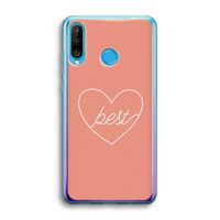 Best heart: Huawei P30 Lite Transparant Hoesje