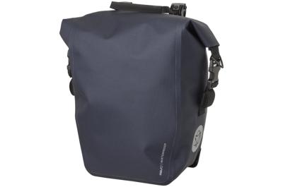 AGU Clean Enkele Fietstas Shelter Click&apos;nGo Medium - Blauw - Waterdicht