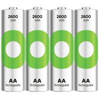 GP ReCyko Oplaadbare AA batterij (penlite) NiMH 2600 mAh 1.2 V 4 stuk(s)