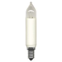57586 (VE3)  - Candle-shaped lamp 7W 14...16V E14 clear 57586 (quantity: 3)