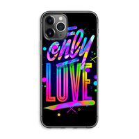 Only Love: iPhone 11 Pro Max Transparant Hoesje