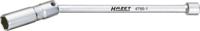 HAZET Bougiesleutel 4766-1 · 3/8 inch (10 mm) vierkant hol · Buiten-zeskant-profiel · SW 16 mm · 5/8?