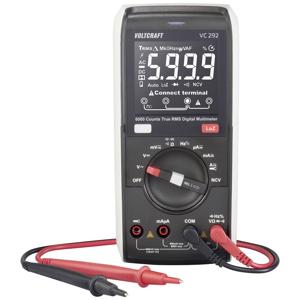 VOLTCRAFT VC292 Multimeter Digitaal CAT III 600 V Weergave (counts): 6000