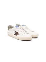 Golden Goose Kids baskets Super-Star en cuir - Blanc