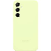 Samsung Silicone Case Backcover Samsung Galaxy A55 5G Limoengroen Stootbestendig