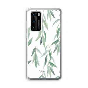Branch up your life: Huawei P40 Transparant Hoesje
