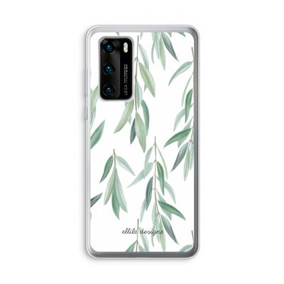 Branch up your life: Huawei P40 Transparant Hoesje