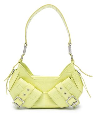 BIASIA sac porté épaule Y2K en cuir - Vert